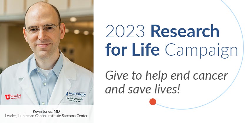 2023 Research for Life Campaign - give to end cancer and save lives