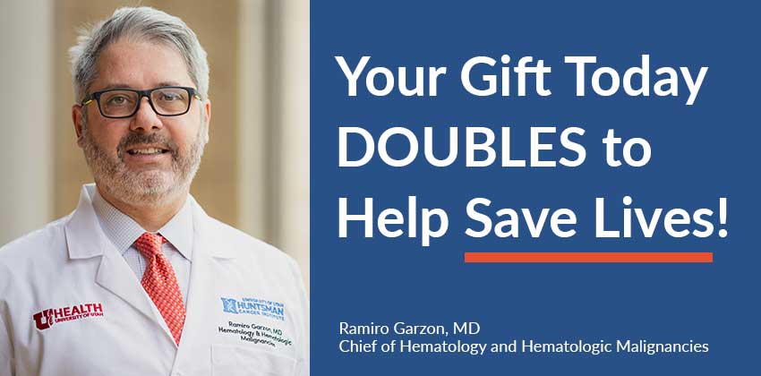 Your Gift Doubles to Help Save Lives!