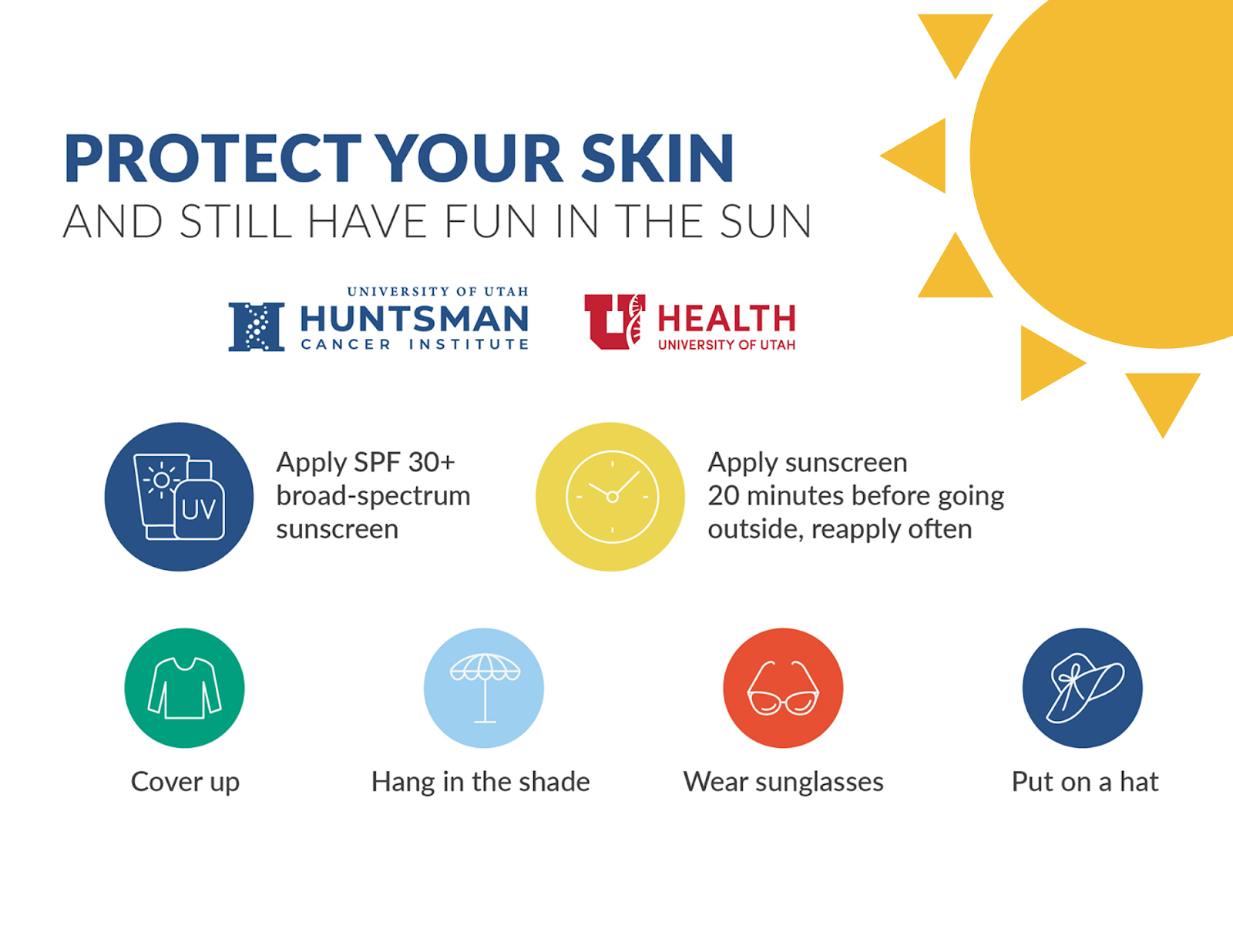 Protecting your skin tips. 