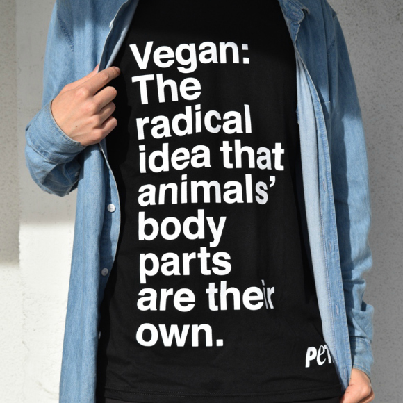 Vegan: The Radical Idea Unisex T-Shirt