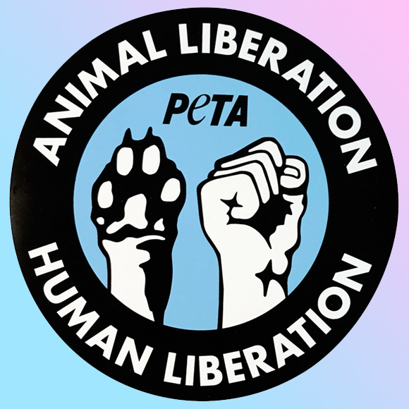 Animal Human Lib Sticker