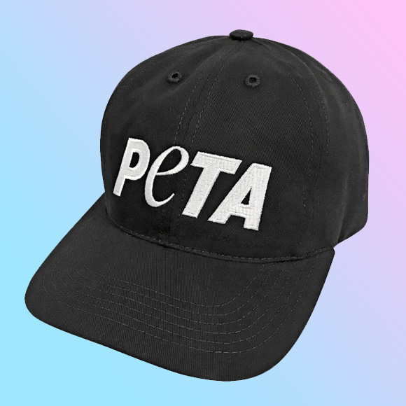 PETA Logo Cap
