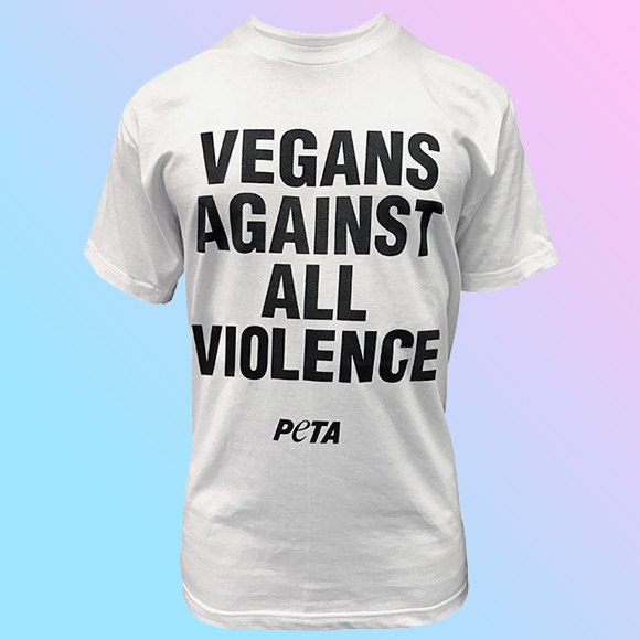 Vegans Against Violence Tee