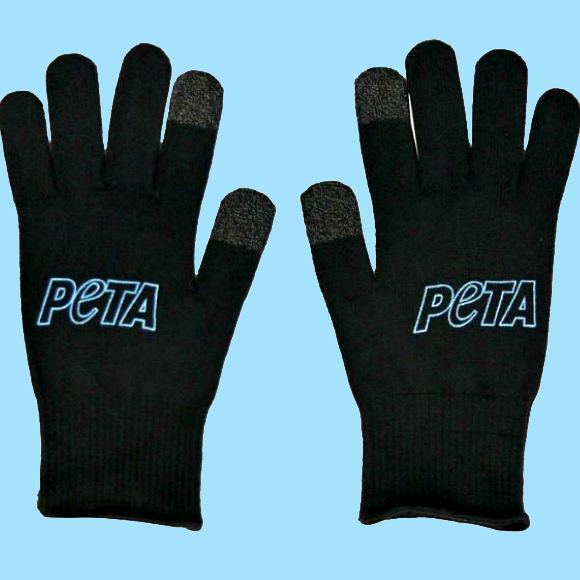 PETA gloves