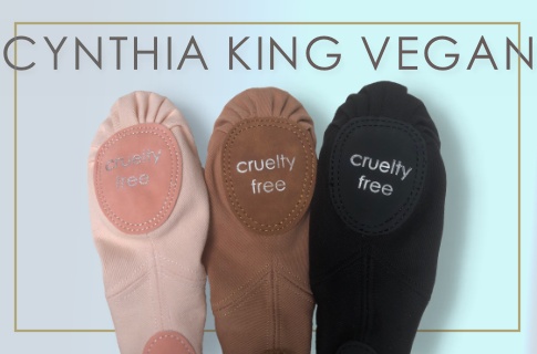 Cynthia King Vegan Ballet Slippers