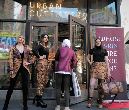 Image of Urban outfitters protest