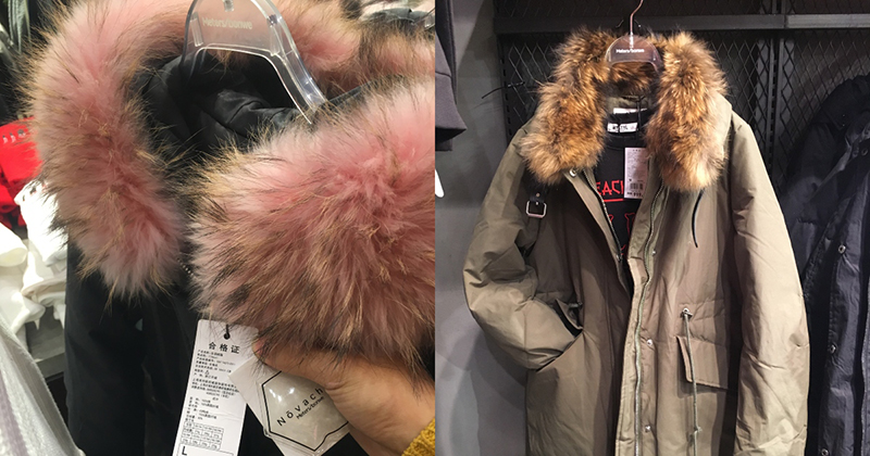 fur trimmed coats