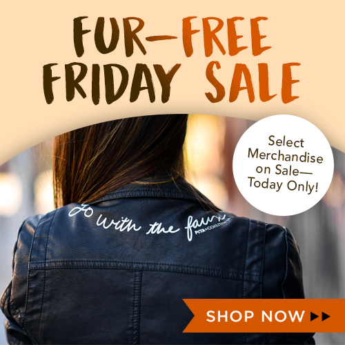 Fur Free Friday Sale