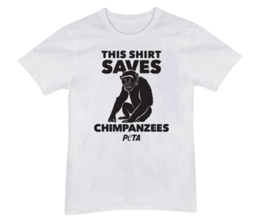 This Shirt Saves Chimpanzees