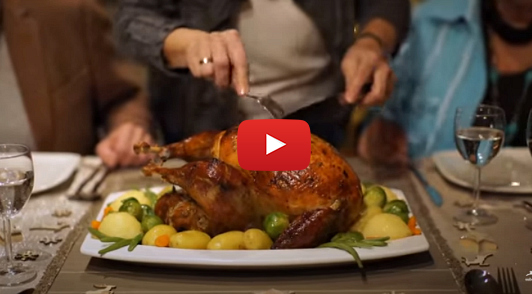 your turkey dinner in reverse