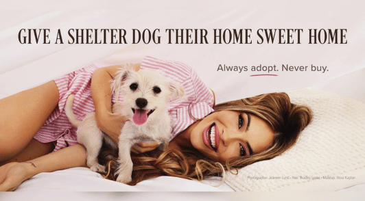 Chrishell Stause and her dog named Peace