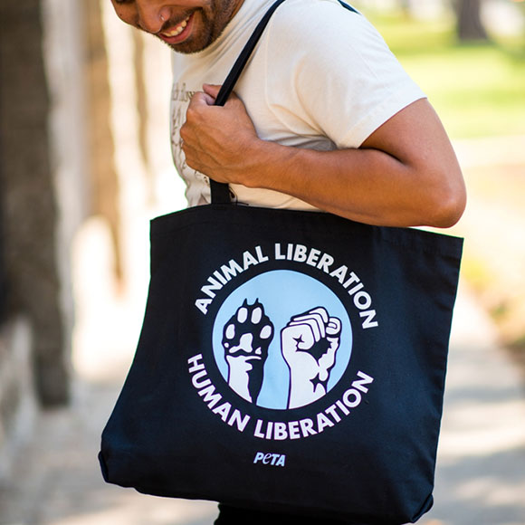 Animal/Human Liberation Tote Bag