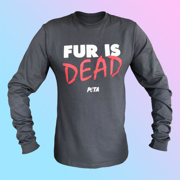 Fur Is Dead Long-Sleeve T-Shirt