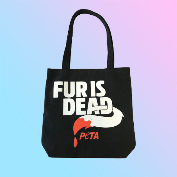Fur Is Dead Tote Candle
