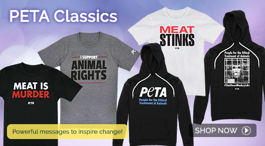 classic PETA tees
