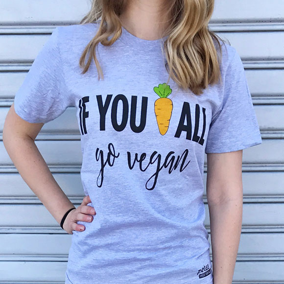 If You Carrot All, Go Vegan Unisex T-Shirt