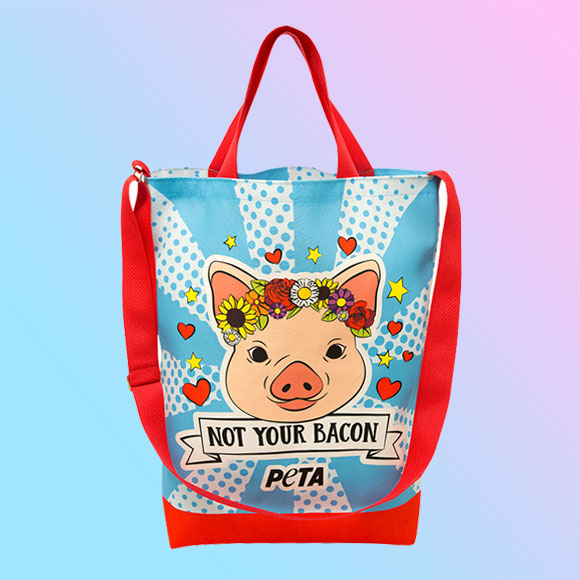 Not Your Bacon Satchel Tote