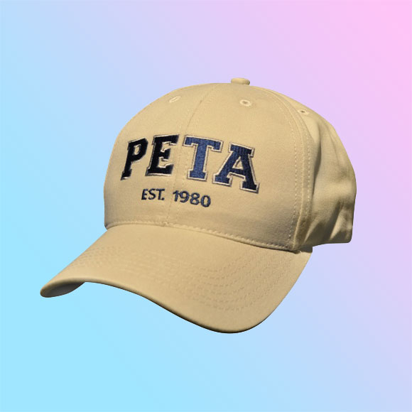 PETA Logo Twill Cap
