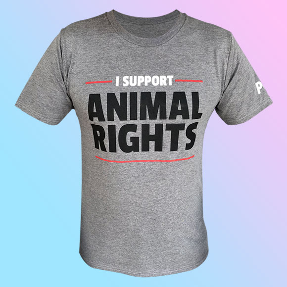I Support Animal Rights Unisex T-Shirt