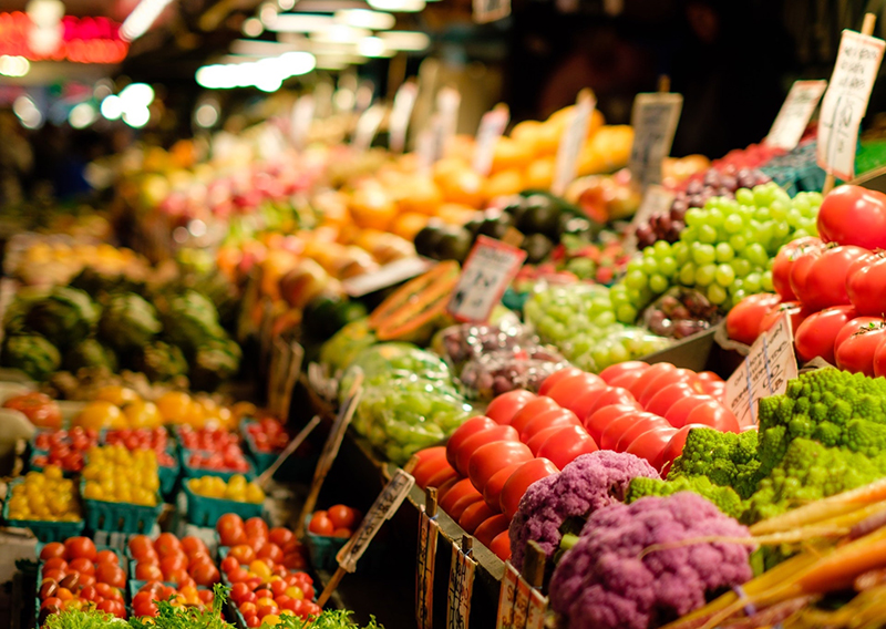 photo of fresh plant-based foods