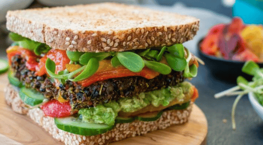veggie sandwich
