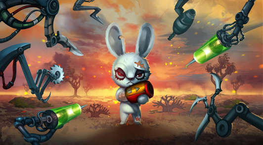 Bunny Raiders Video Game screenshot