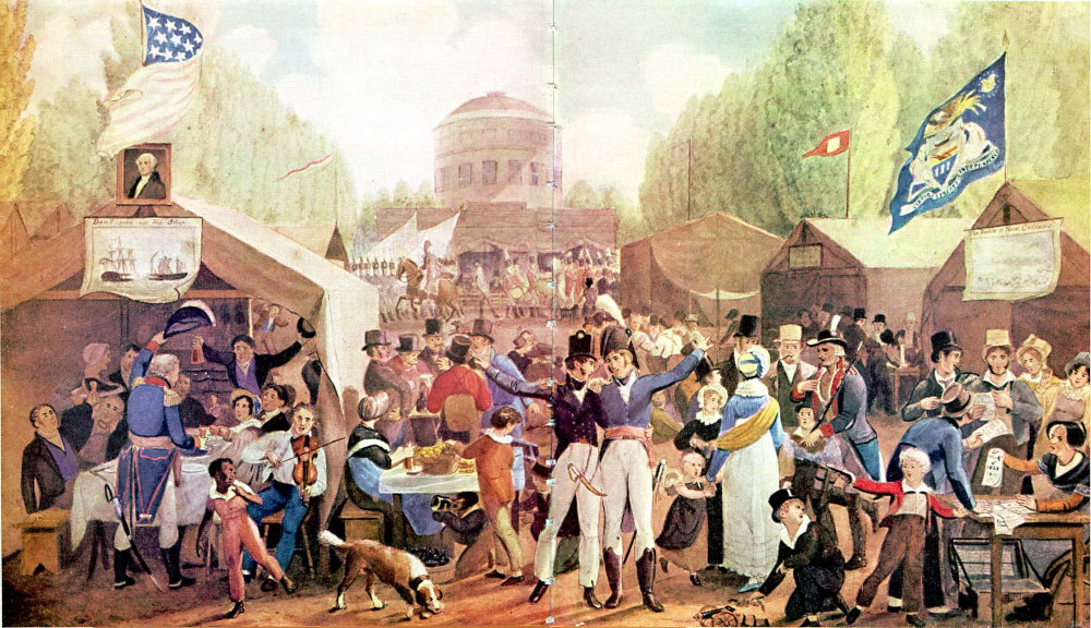4th of July 1819 Philadelphia