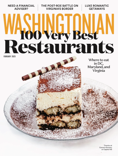 Washingtonian: 100 Very Best Restaurants