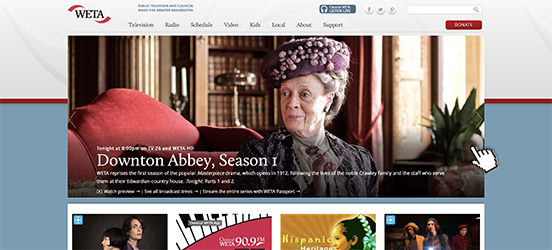 WETA.org screenshot