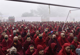 Tibetan pilgrams