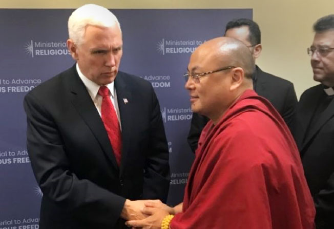 Pence and Golok Jigme