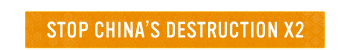 STOP CHINA’S DESTRUCTION X2