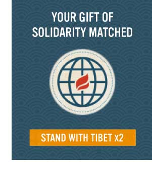 STAND WITH TIBET X2