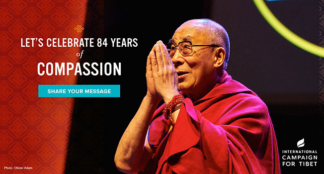 HBD HH the Dalai Lama