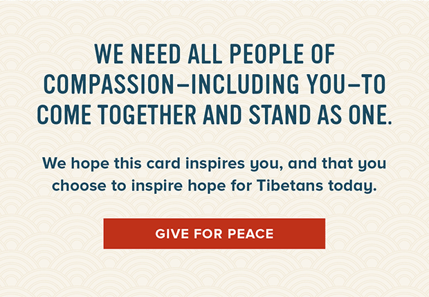 give for peace