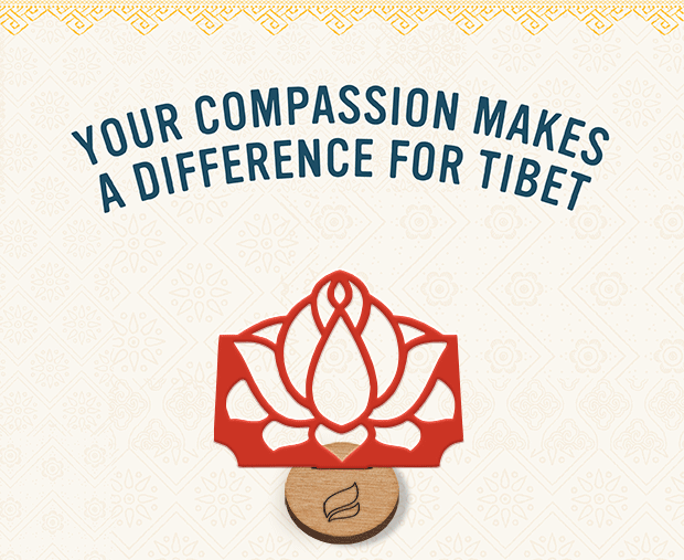 Your compassion mkaes a difference for Tibet