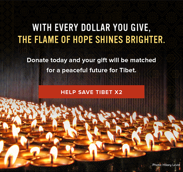 HELP SAVE TIBET X2
