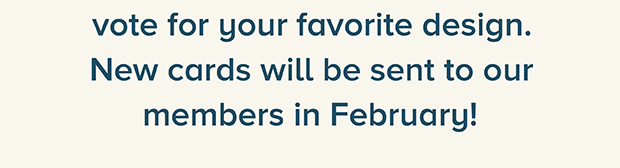 New cards in February