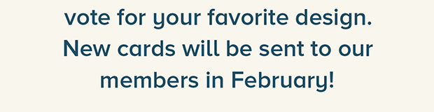 New cards in February