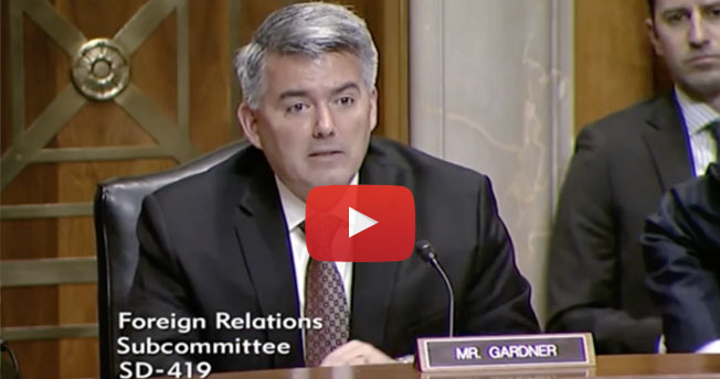 Senator Cory Gardner