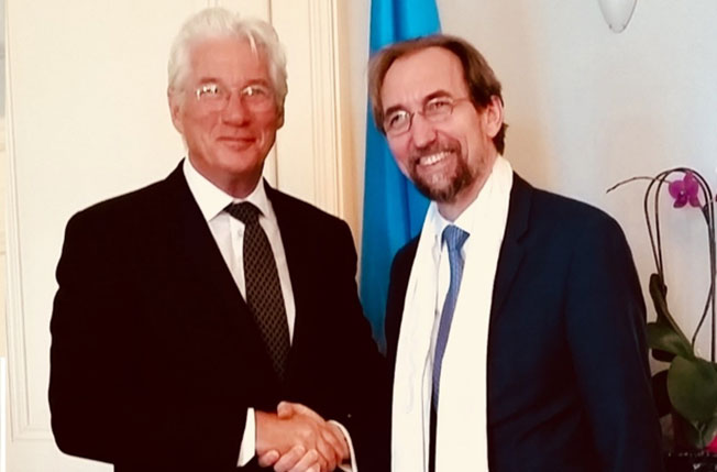 Richard Gere Zeid Al Hussein