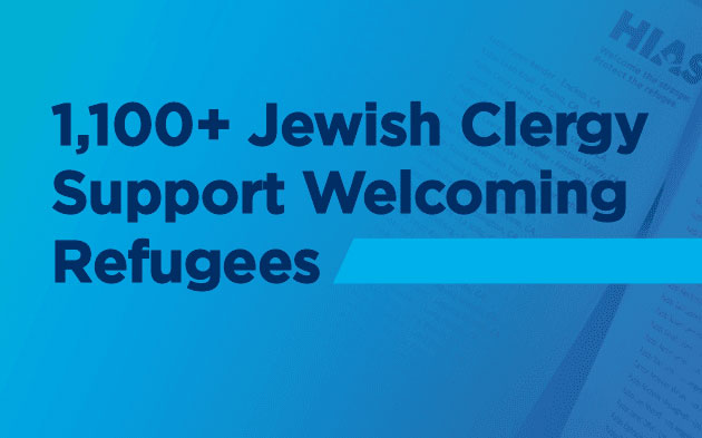 National Jewish Clergy Letter in Support of Refugees