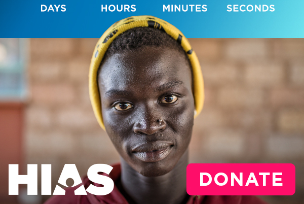 Deadline: Midnight tonight. Just hours left to support HIAS.