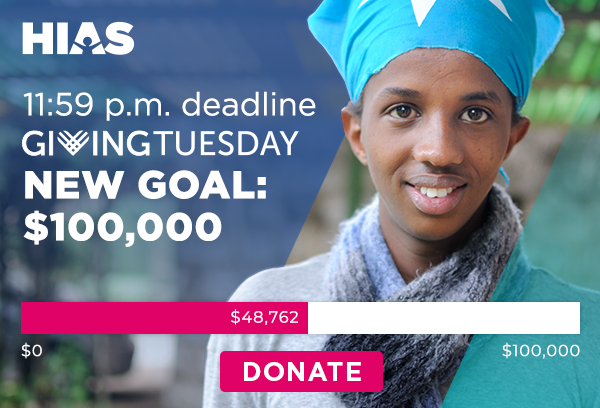 Giving Tuesday - New Goal: $100,000. Raised So Far: $48,762. Deadline: 11:59 P.M.