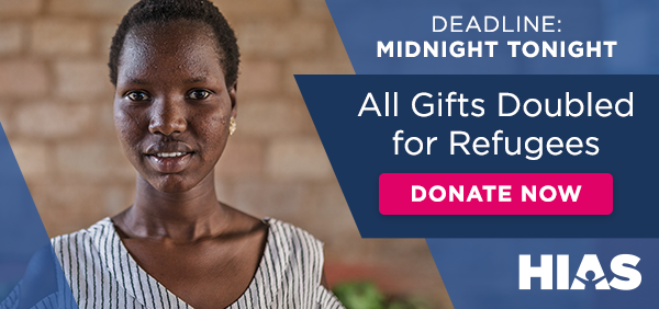 All gifts doubled for refugees. Give now!