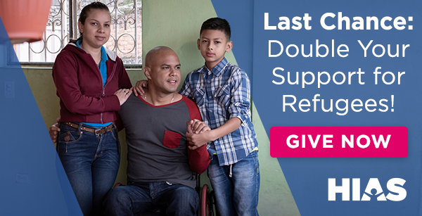 Double your support for refugees in 2021!
