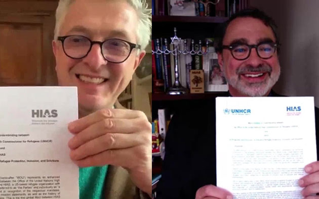 HIAS and UNHCR Strengthen Long-Standing Partnership