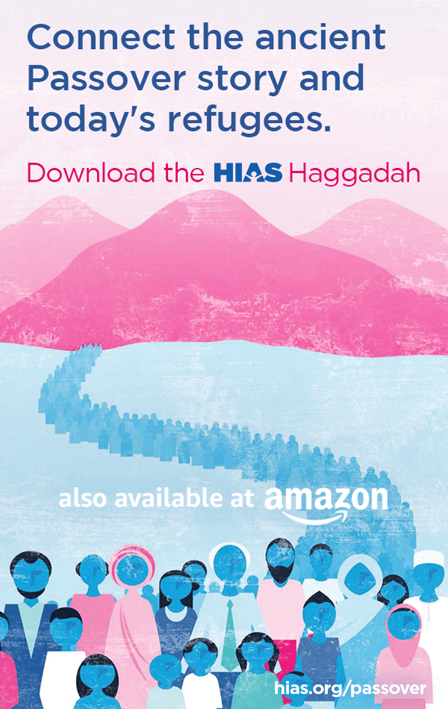 Include refugees in your virtual Seder.
