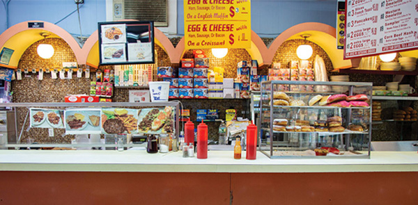 Diner counter