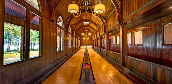 bowling alley